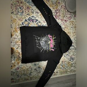 Sp5der P*NK Hoodie
